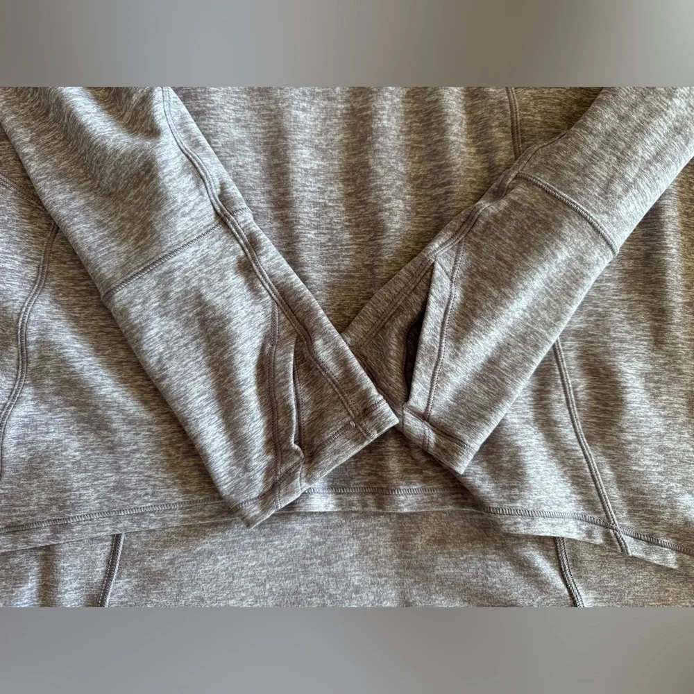 Lululemon Womens Ready to Rulu Hoodie Pullover Medium Heathered Mulberry EUC - Picture 9 of 13